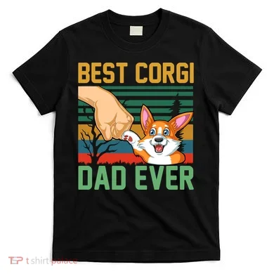 Best Corgi Dad Ever T-Shirt
