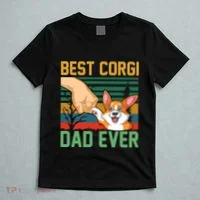 Best Corgi Dad Ever T-Shirt thumb 5