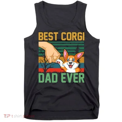 Best Corgi Dad Ever Tank Top