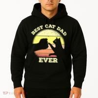 Best Cat Dad Ever Cute Cat Lover Funny Hoodie thumb 2