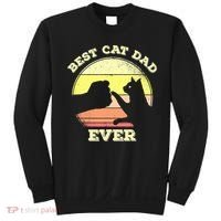 Best Cat Dad Ever Cute Cat Lover Funny Sweatshirt thumb 0