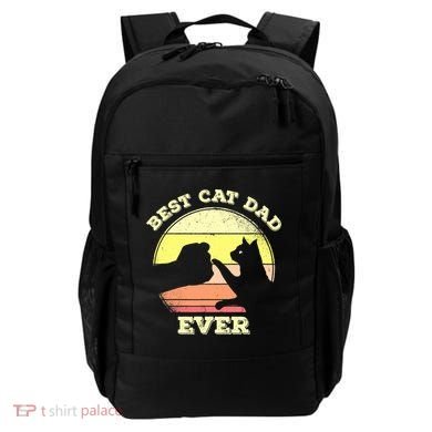 Best Cat Dad Ever Cute Cat Lover Funny Backpack