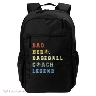 Baseball Coach Dad Gift Backpack
