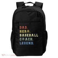 Baseball Coach Dad Gift Backpack thumb 0
