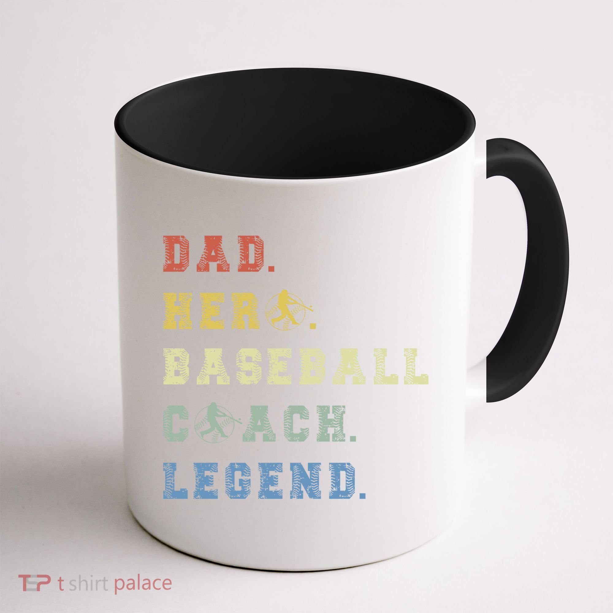 Baseball Coach Dad Gift Coffee Mug