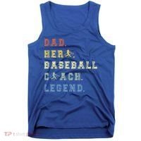 Baseball Coach Dad Gift Tank Top thumb 0