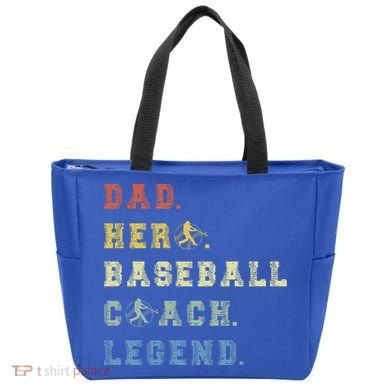 Baseball Coach Dad Gift Tote Bag