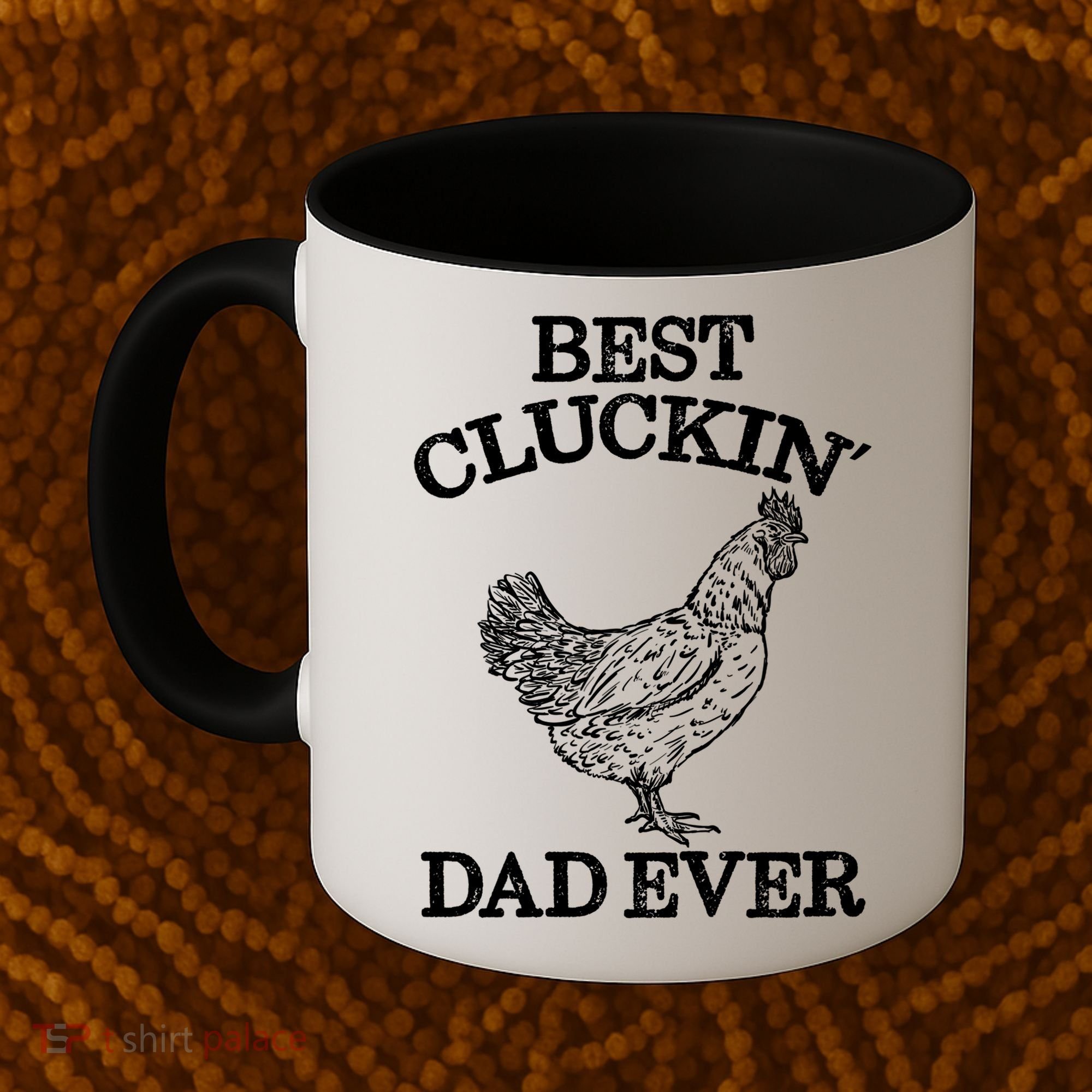 Best Cluckin' Dad Ever Gift Funny Father's Day Chicken Farm Gift Coffee Mug