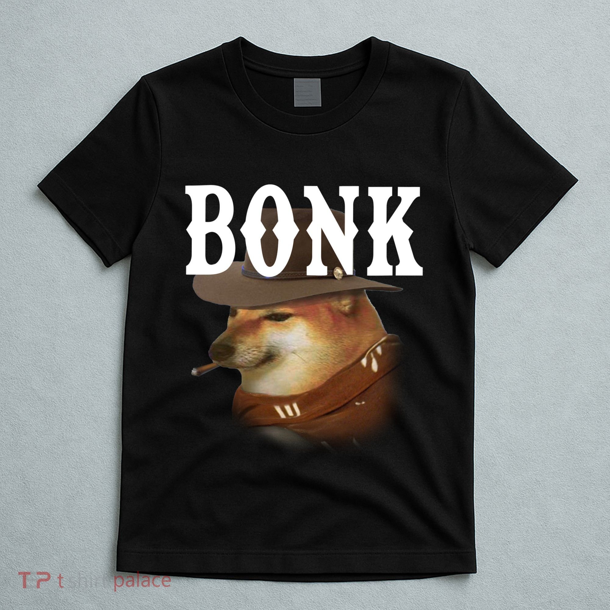 Bonk Cowboy Dog T-Shirt