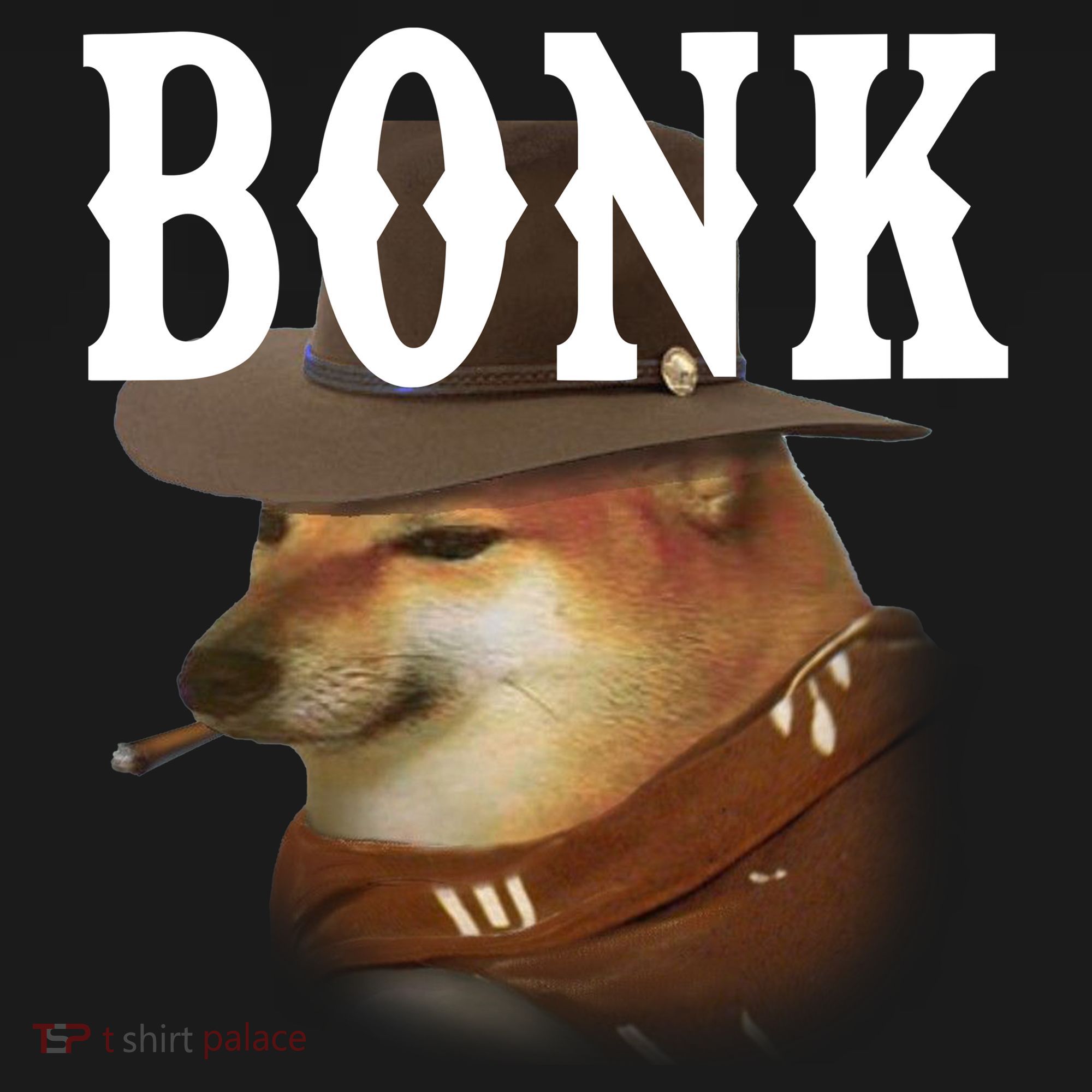 Bonk Cowboy Dog Coaster