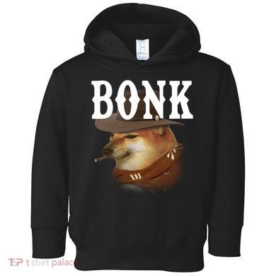 Bonk Cowboy Dog Toddler Hoodie
