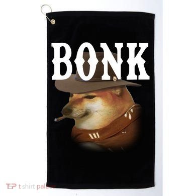 Bonk Cowboy Dog Golf Towel