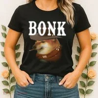 Bonk Cowboy Dog Women's T-Shirt thumb 2