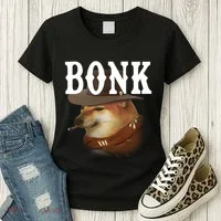 Bonk Cowboy Dog Women's T-Shirt thumb 3