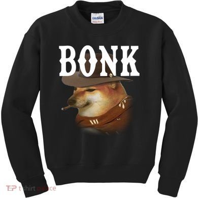 Bonk Cowboy Dog Kids Sweatshirt