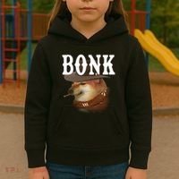 Bonk Cowboy Dog Kids Hoodie thumb 3