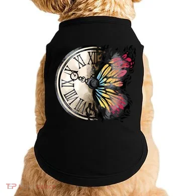 Butterfly Clock Design Doggie Tank