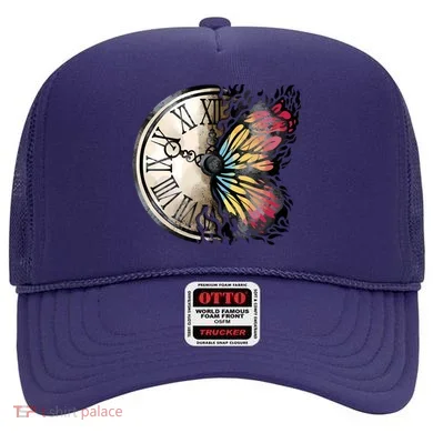 Butterfly Clock Design Hat