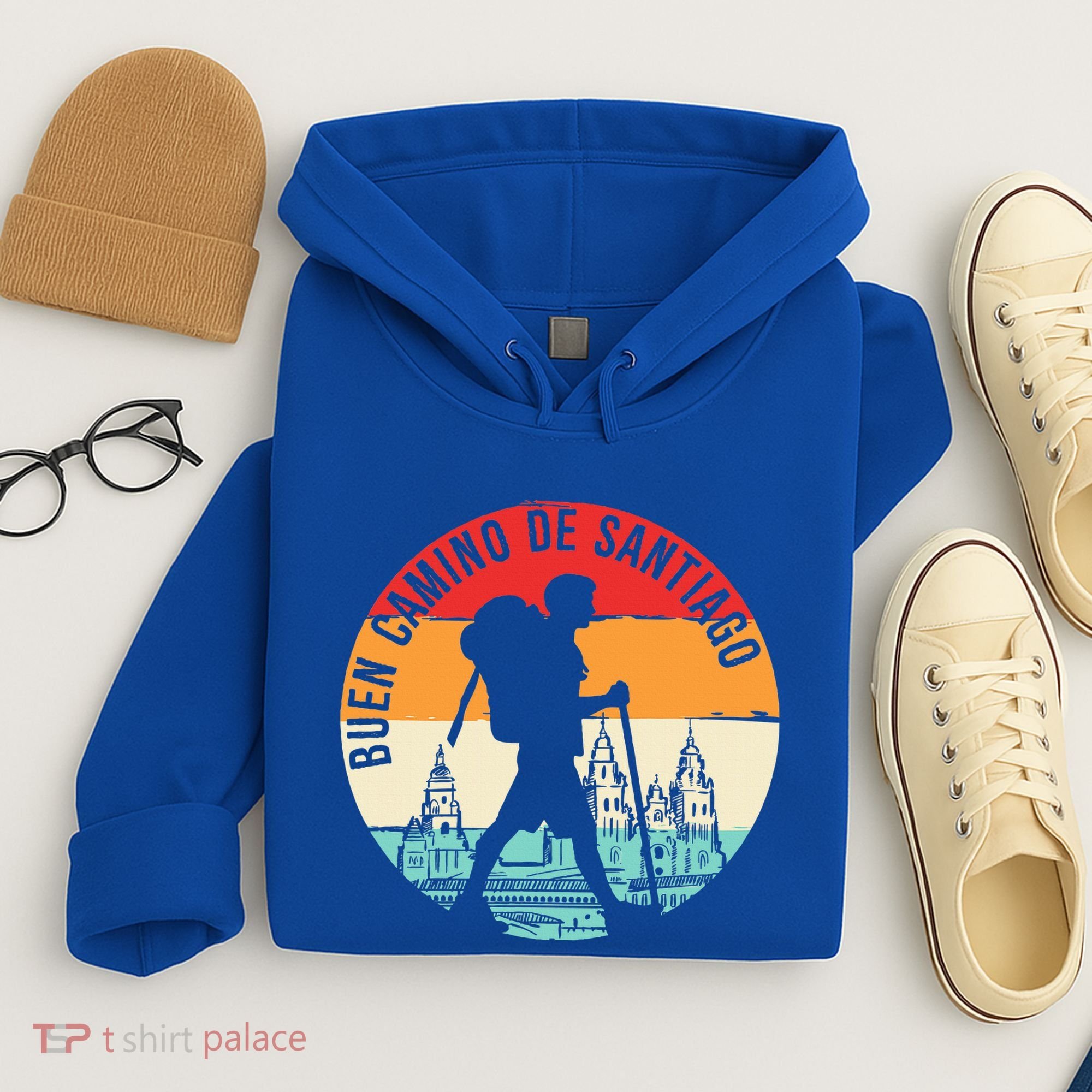 Buen Camino De Santiago De Compostela Hoodie