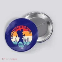 Buen Camino De Santiago De Compostela Button thumb 0
