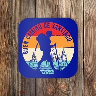 Buen Camino De Santiago De Compostela Coaster