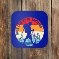 Buen Camino De Santiago De Compostela Coaster thumb 0