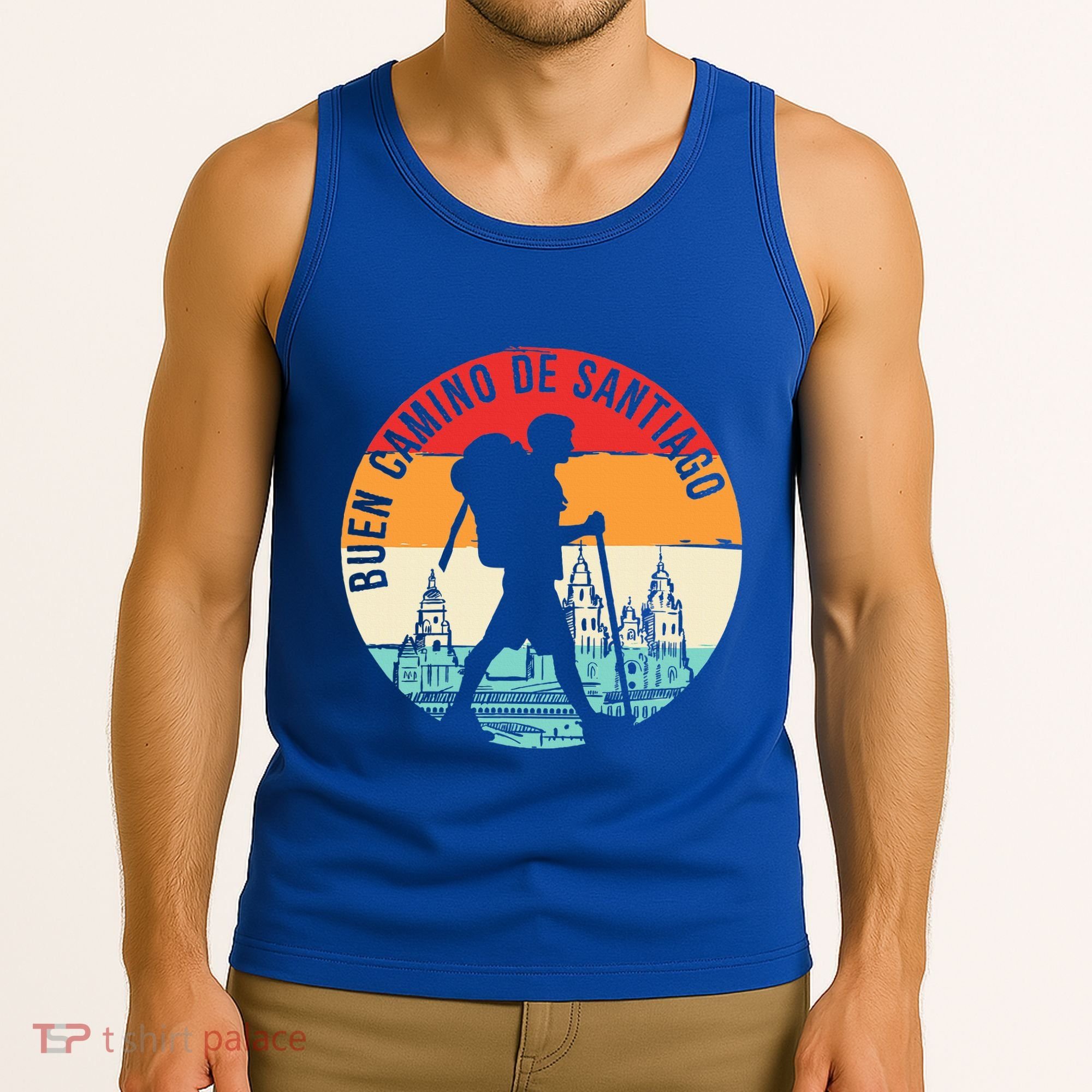 Buen Camino De Santiago De Compostela Tank Top