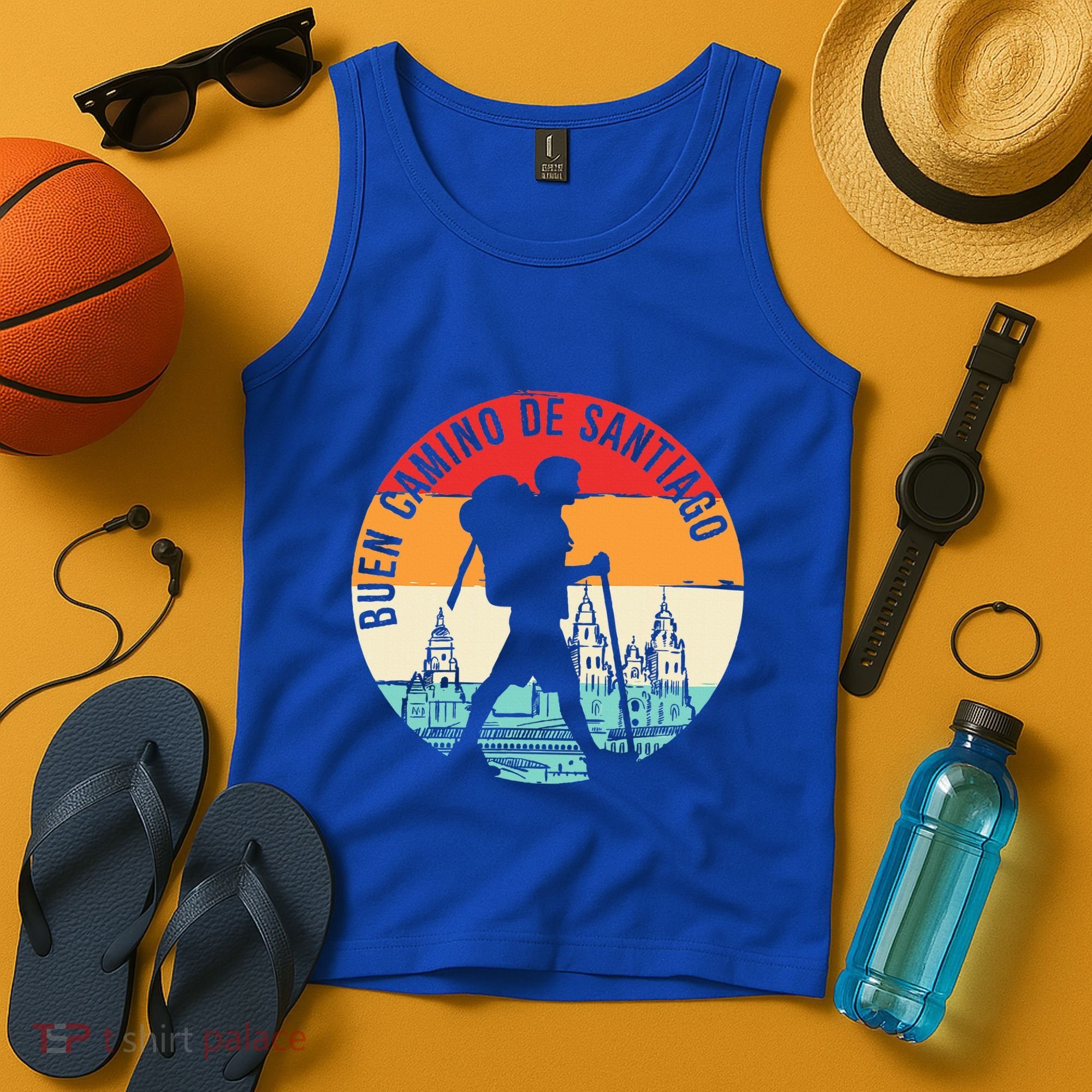 Buen Camino De Santiago De Compostela Tank Top