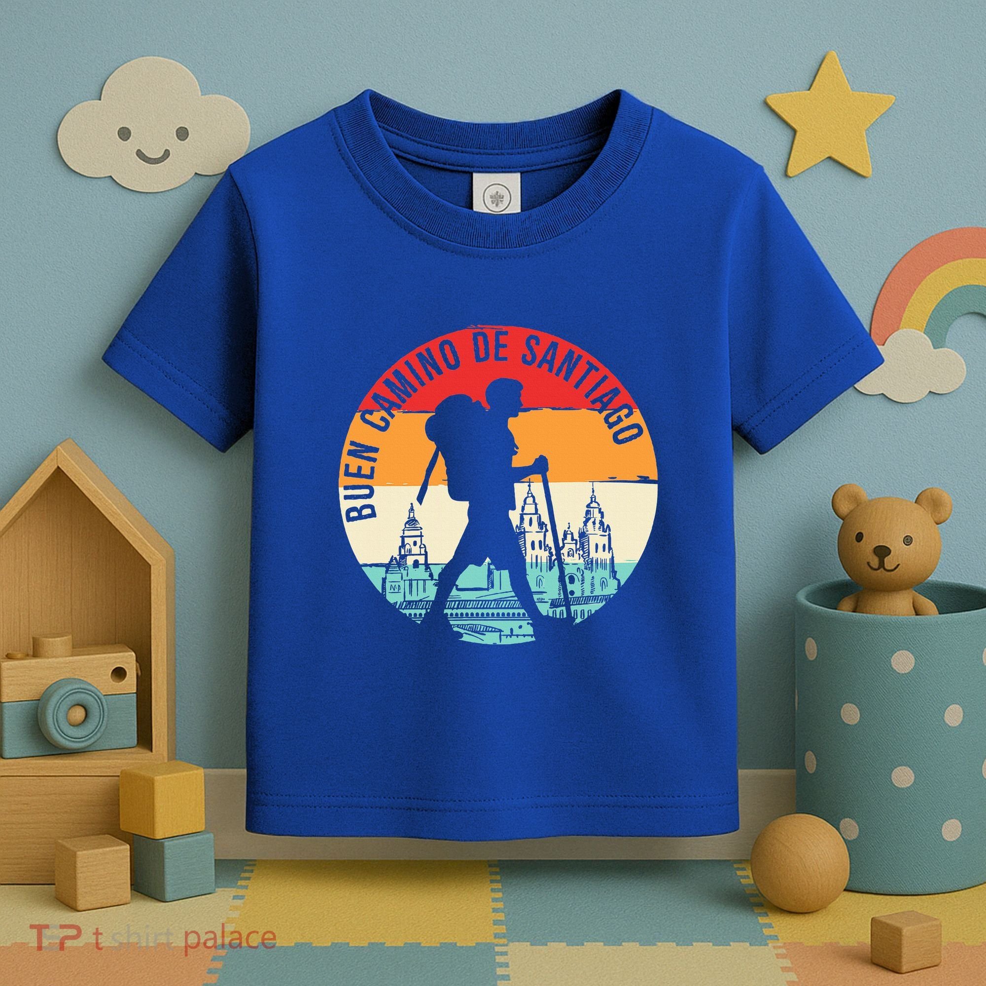 Buen Camino De Santiago De Compostela Toddler T-Shirt
