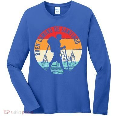 Buen Camino De Santiago De Compostela Women's Long Sleeve Shirt