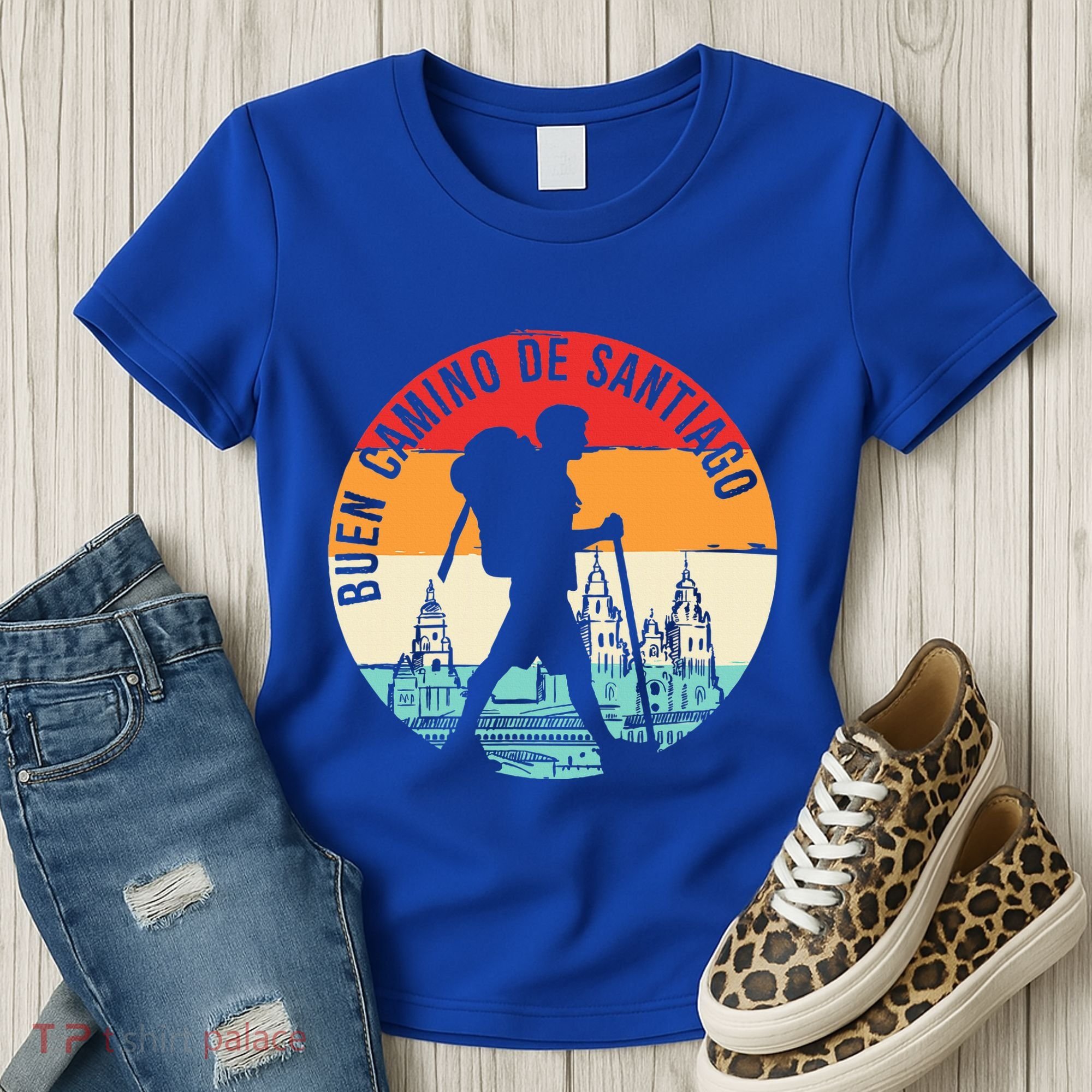 Buen Camino De Santiago De Compostela Women's T-Shirt