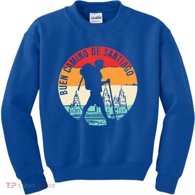 Buen Camino De Santiago De Compostela Kids Sweatshirt