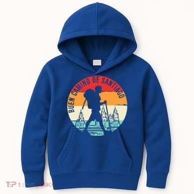 Buen Camino De Santiago De Compostela Kids Hoodie