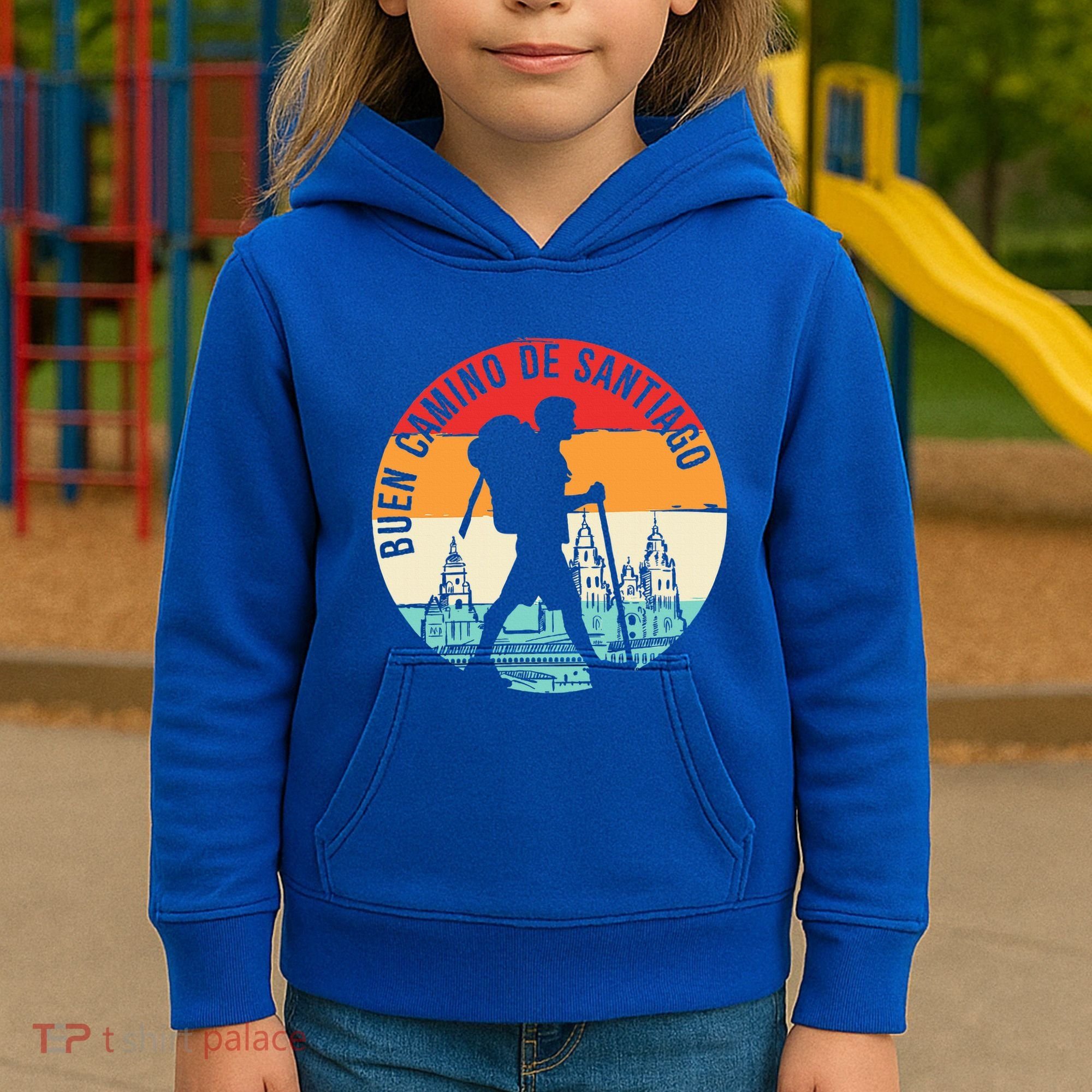 Buen Camino De Santiago De Compostela Kids Hoodie
