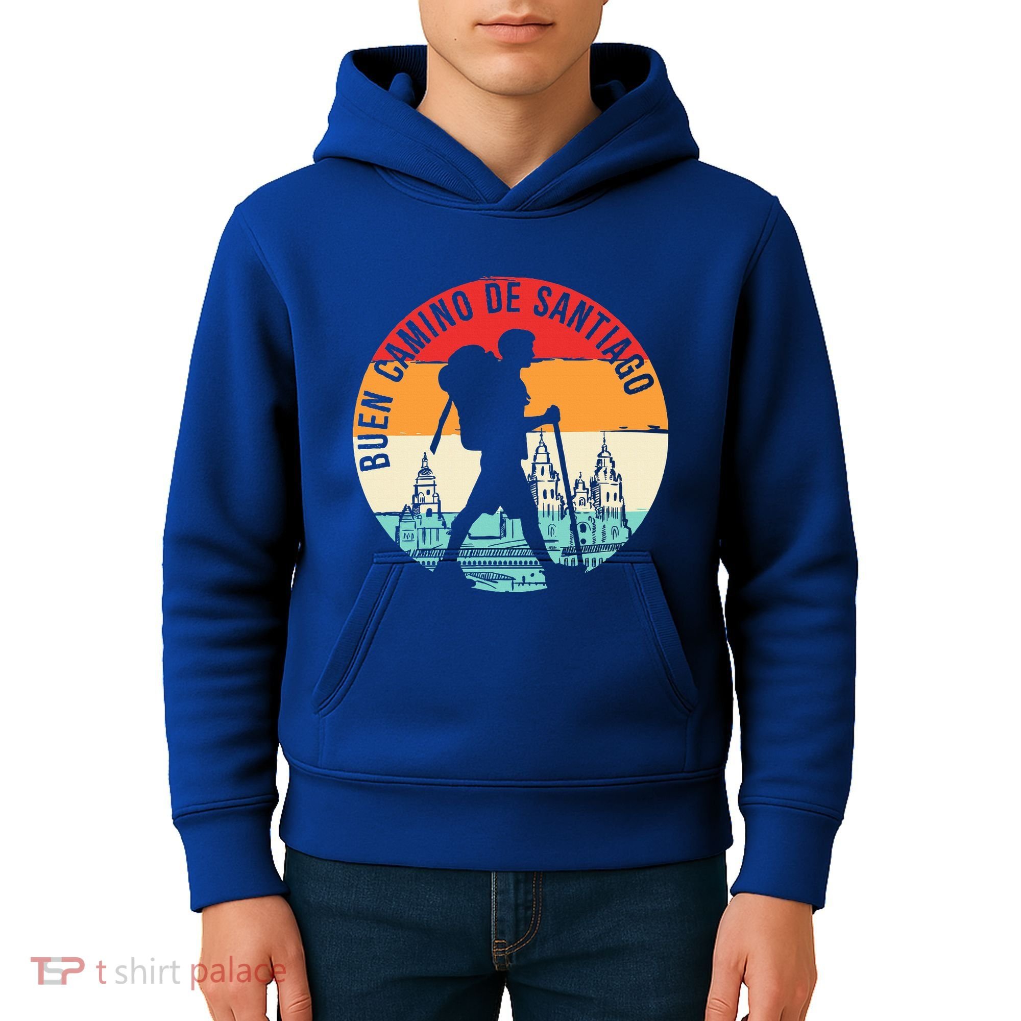 Buen Camino De Santiago De Compostela Kids Hoodie