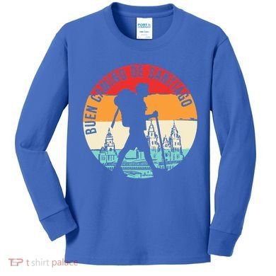 Buen Camino De Santiago De Compostela Kids Long Sleeve Shirt