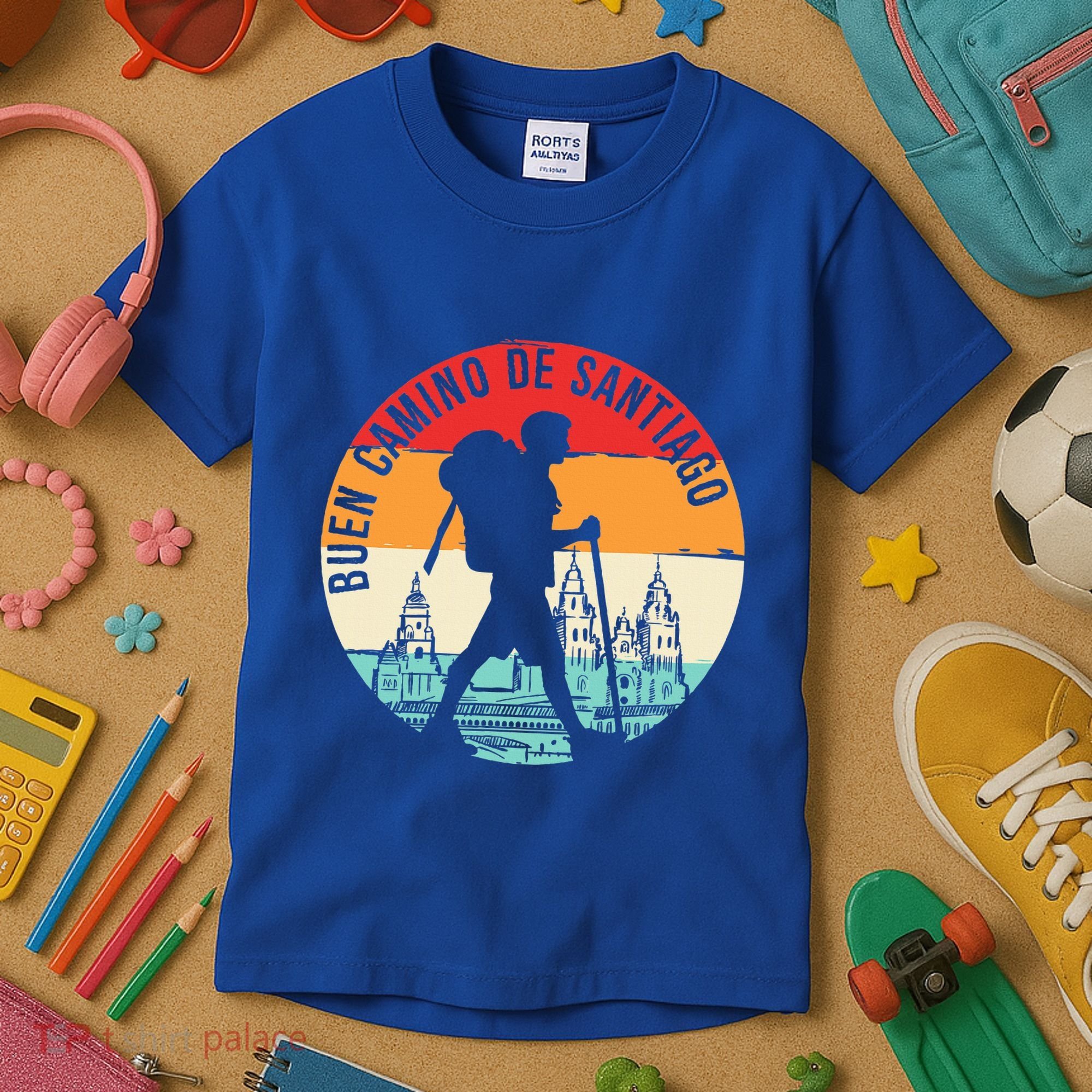 Buen Camino De Santiago De Compostela Kids T-Shirt