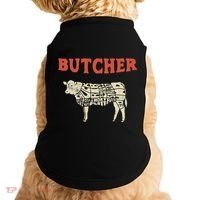 Butcher Cow Diagram Meat Lovers Steak Butchery Doggie Tank thumb 0