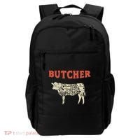 Butcher Cow Diagram Meat Lovers Steak Butchery Backpack thumb 0