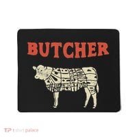 Butcher Cow Diagram Meat Lovers Steak Butchery Mousepad thumb 0