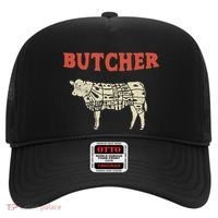 Butcher Cow Diagram Meat Lovers Steak Butchery Hat thumb 0