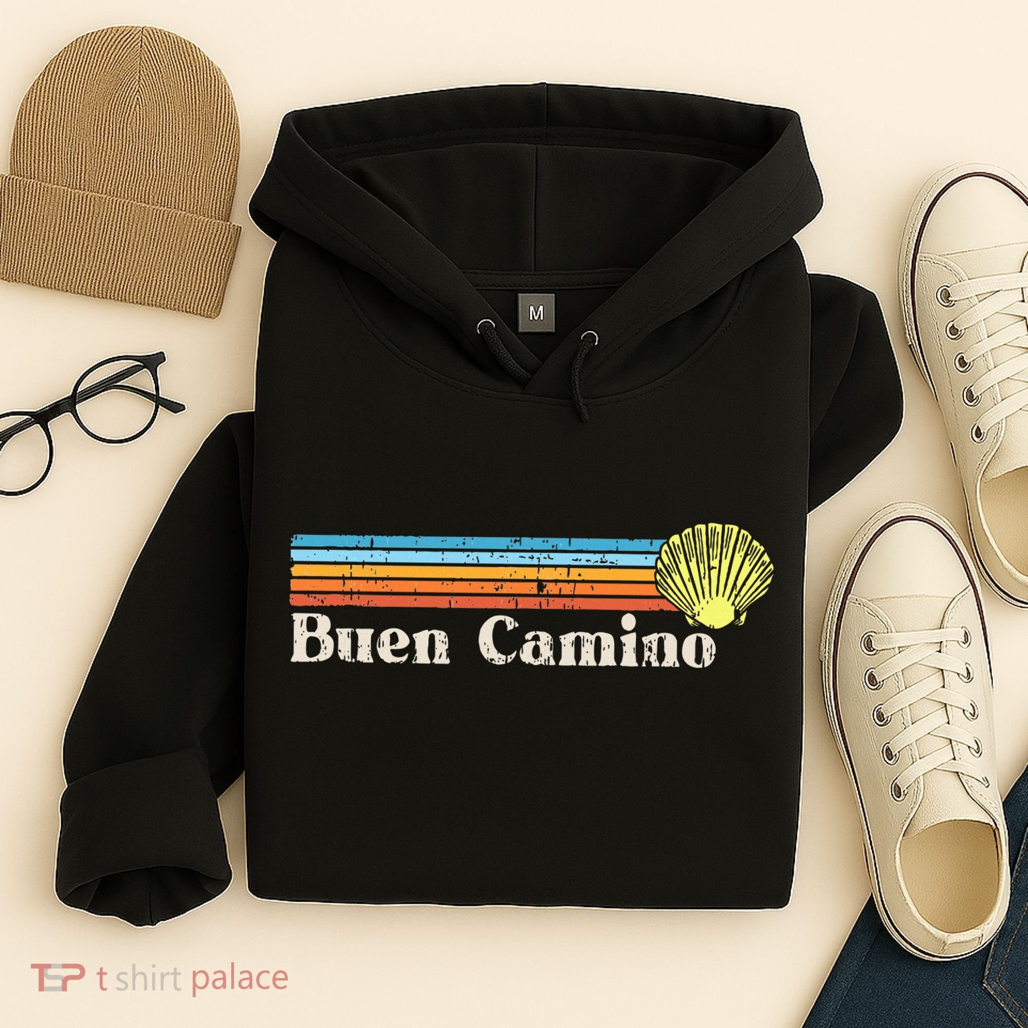 Buen Camino De Santiago De Compostela Hoodie