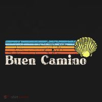 Buen Camino De Santiago De Compostela Bucket Hat thumb 4