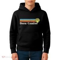 Buen Camino De Santiago De Compostela Kids Hoodie thumb 4