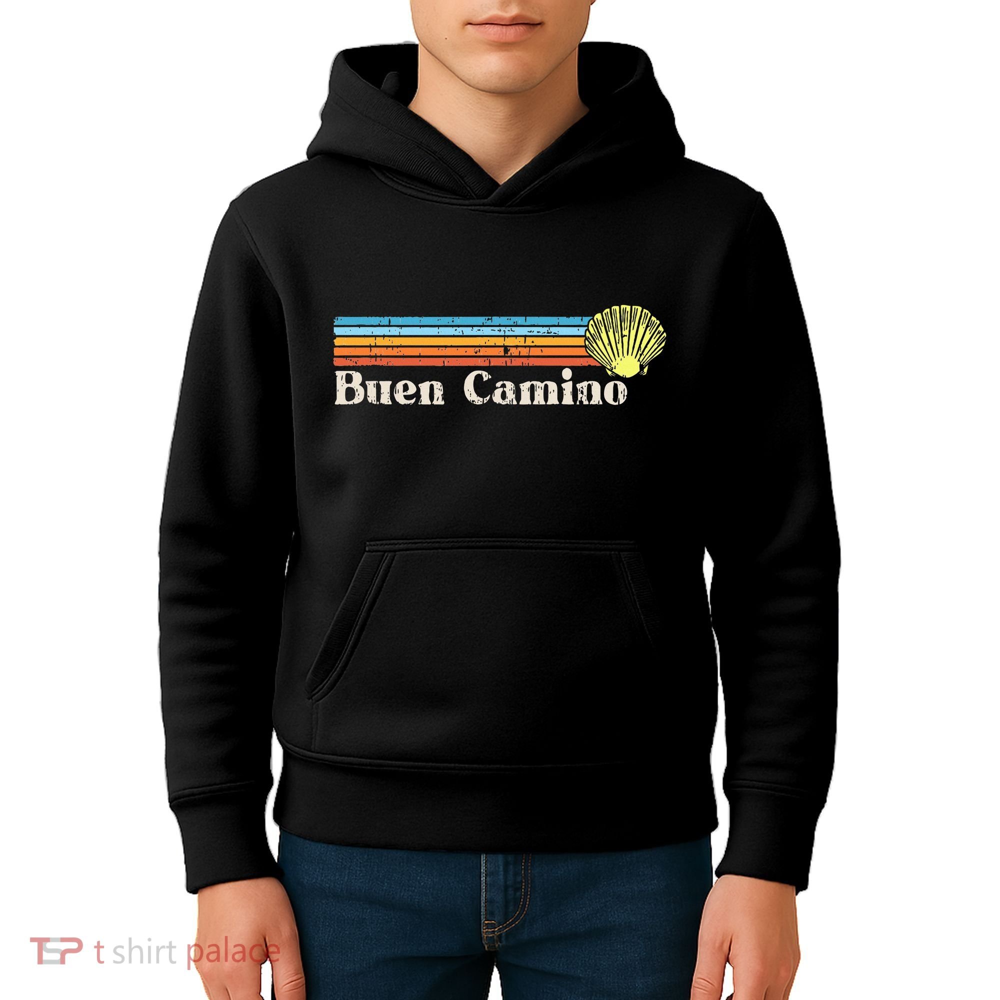 Buen Camino De Santiago De Compostela Kids Hoodie