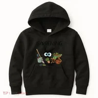 Black Cat Do Gardening Because Murder Is Wrong (1) Kids Hoodie thumb 0