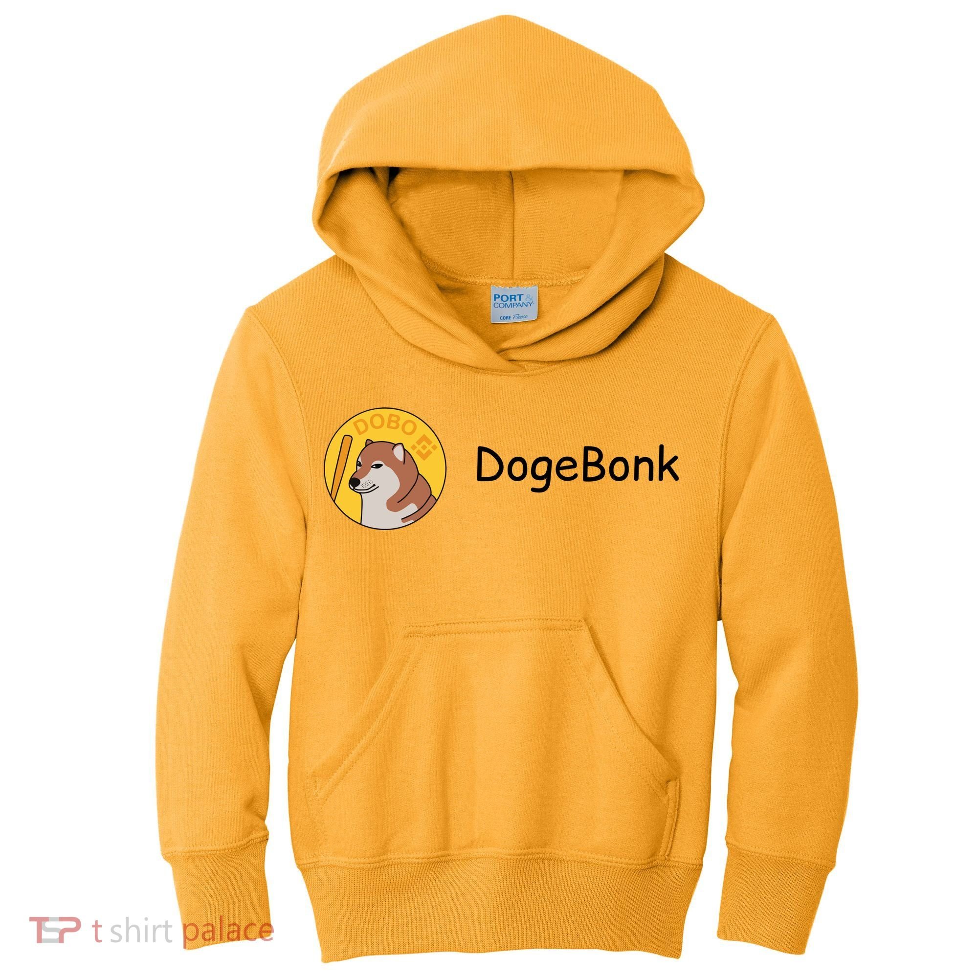 Bonk Coin Dogebonk Solona Kids Hoodie