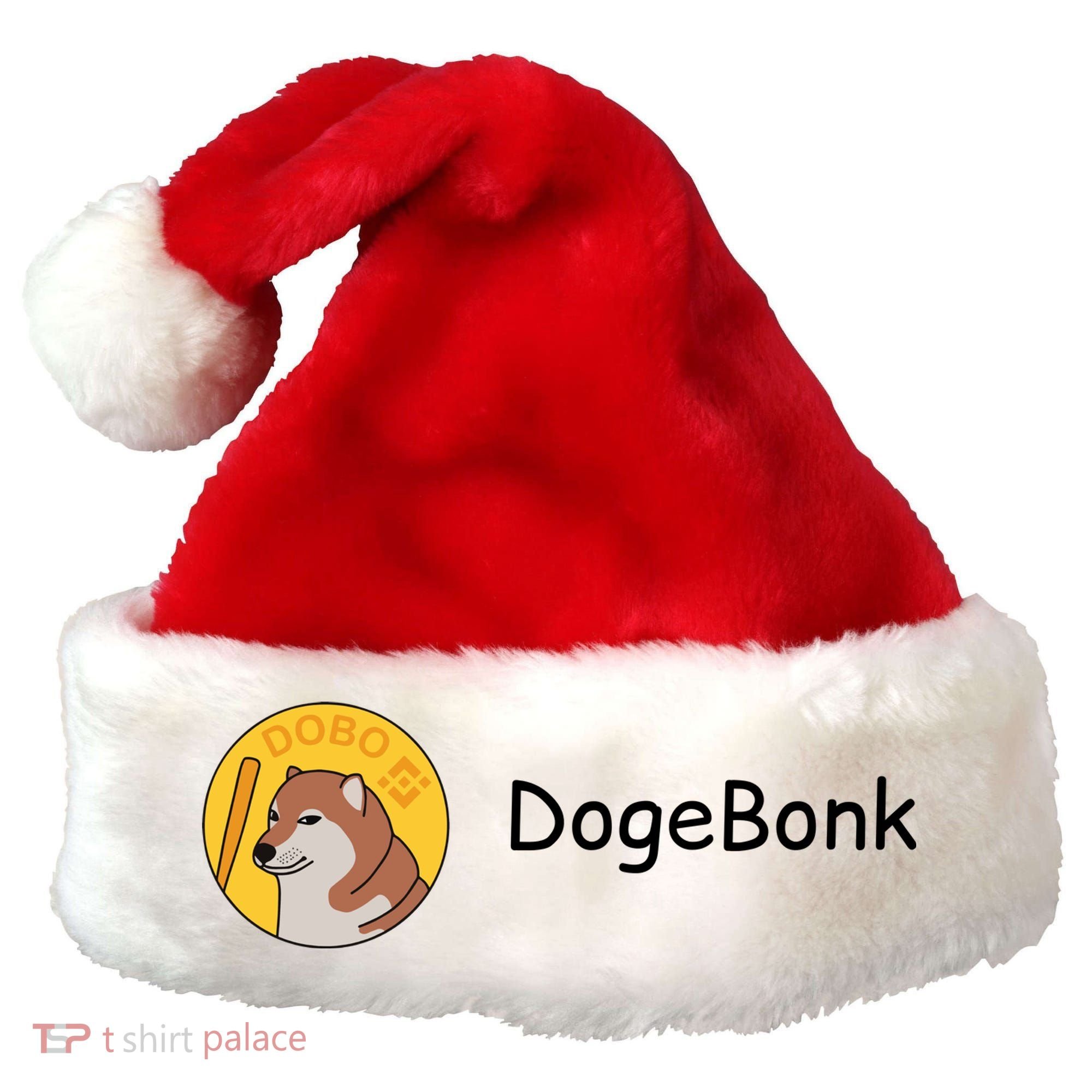 Bonk Coin Dogebonk Solona Santa Hat