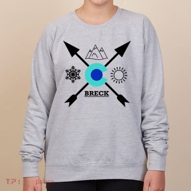 Breckenridge Colorado Directional Crewneck Gift Women's Sweatshirt