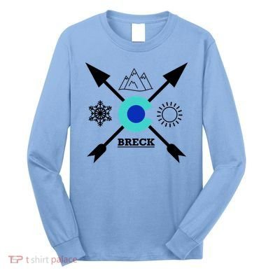 Breckenridge Colorado Directional Crewneck Gift Long Sleeve Shirt